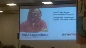 Mumia an der Rosa-Luxemburg-Konferenz 2018