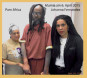 Mumia Apri 2015 mit Pam Africa und Johanna Fernandez